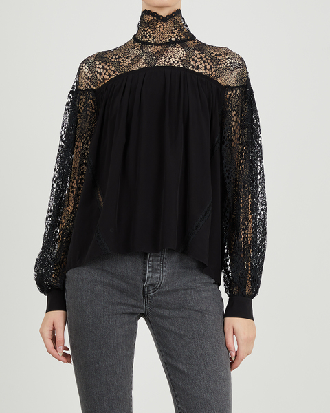 Blouse Digwed Svart 1