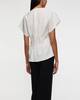 RÓHE Top Sculptural Waisted Offwhite 40