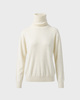Wakakuu Icons Sweater Cashmere Wool Turtleneck Pearl XS