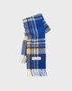 Acne Studios Scarf Mohair Tartan Blå ONESIZE