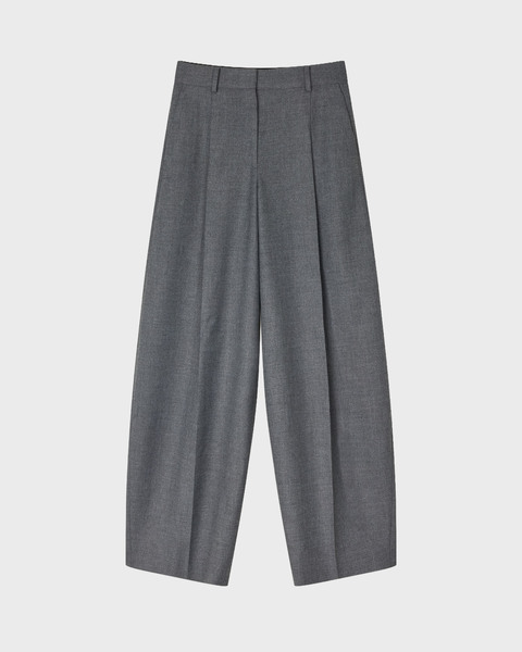 Bukser POVILANNA Grey Melange 1
