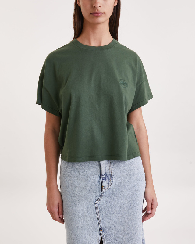 Ragdoll LA T-Shirt Cropped Tee Grön L