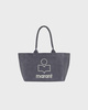 Isabel Marant Tote Bag Yenky Zipped Black ONESIZE
