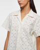 Moncler Skjorta Broderie Anglaise  Natural IT 40 (EUR 34)