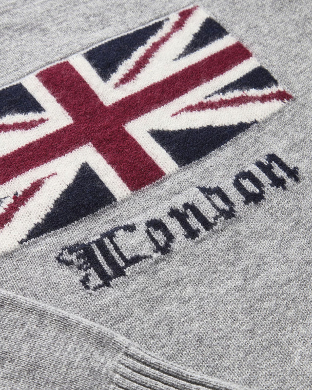 CLOEYS Sweater City London Grey Grå XS-S