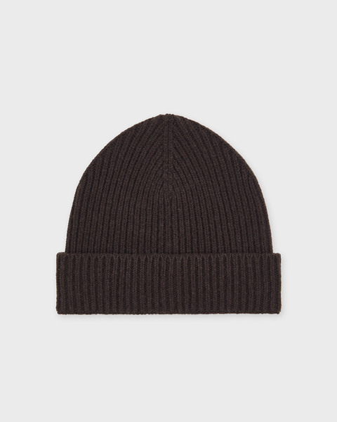 Mössa Cashmere Beanie Brun 1