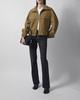 Acne Studios Jacka Nylon Logo Mörkgrön 38