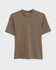 Filippa K T-Shirt Mock Neck Tee Beige S