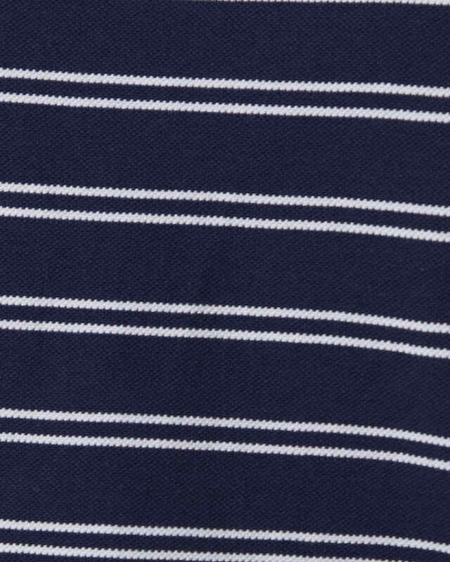 Sporty & Rich Poloskjorte Signature Logo Navy S