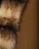 Malina Kappa Anouk Yve Faux Fur Wool Camel 36