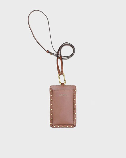 Phone Holder Tieli Cognac 1
