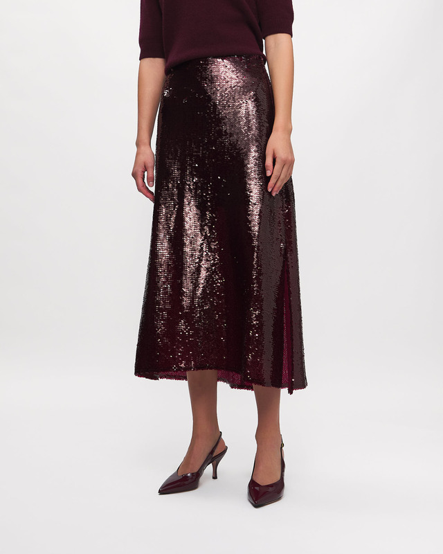 Wakakuu Icons Kjol Alba  Burgundy  XL