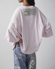 Acne Studios T-Shirt Logo Gathered Light pink XS