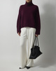 Soft Goat Pologenser Girlfriend Bordeaux XS
