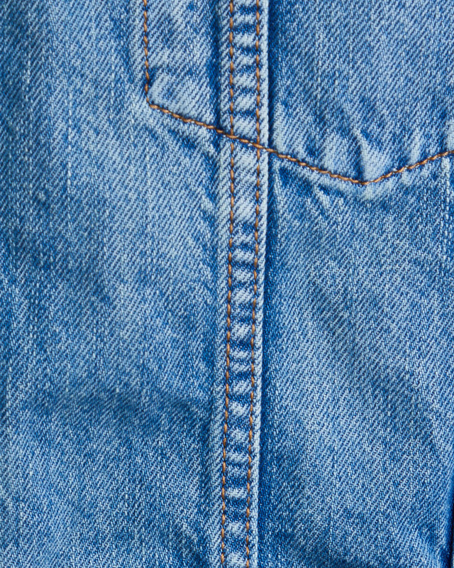 Ganni Jacka Tint Denim Oversized  Light denim XS-S