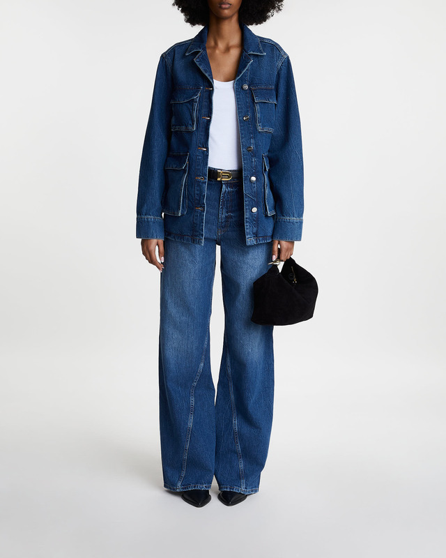 ANINE BING Jacka Alden Arctic Navy M