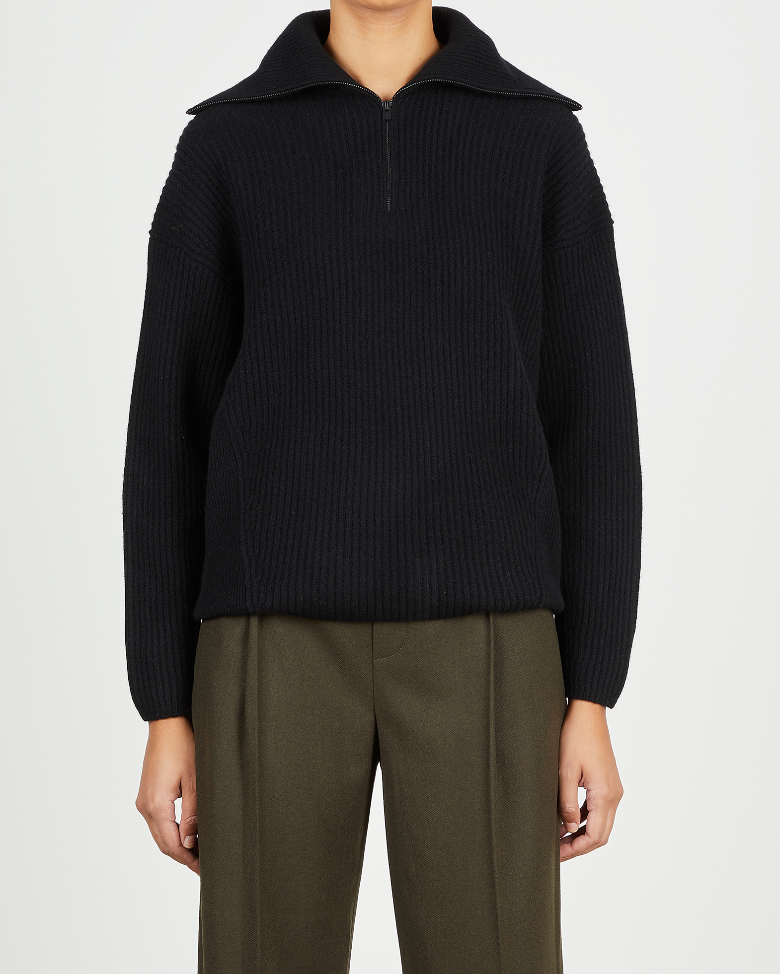 vince half zip pullover