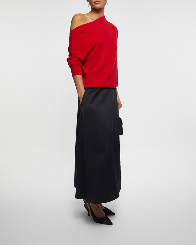 Wakakuu Icons Sweater Bonn Wool Cashmere Red M