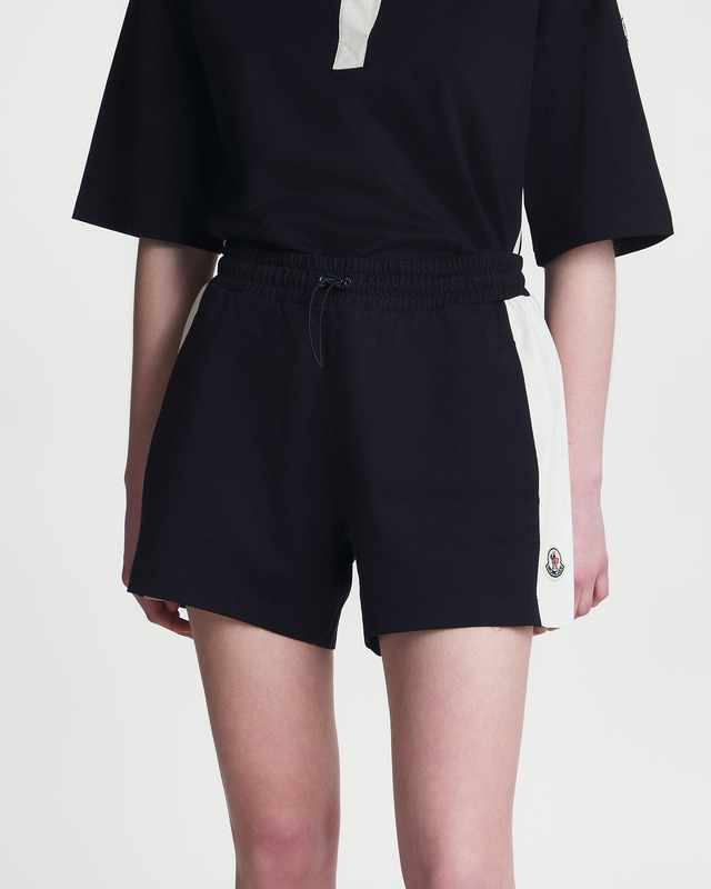 Moncler Shorts Jersey Pantaloncino Corto Marinblå M