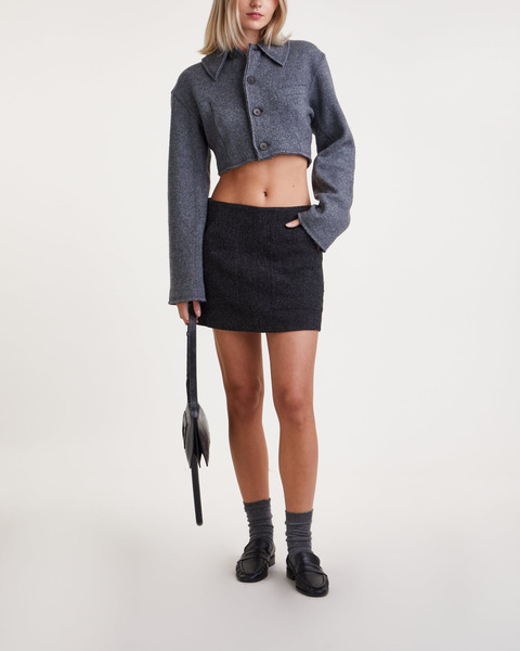 Skirt Heat Grey melange 2