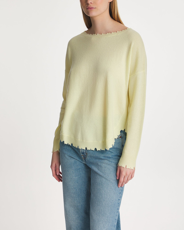 Kujten Sweater Mela Cashmere Gul XS-S