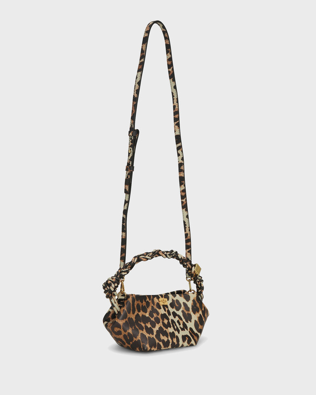 Ganni Ganni Bou Bag Mini Print Leopard ONESIZE