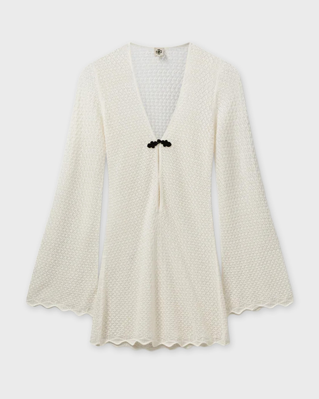 The Garment Klänning Tanzania Short Creme UK 6 (EUR 34)