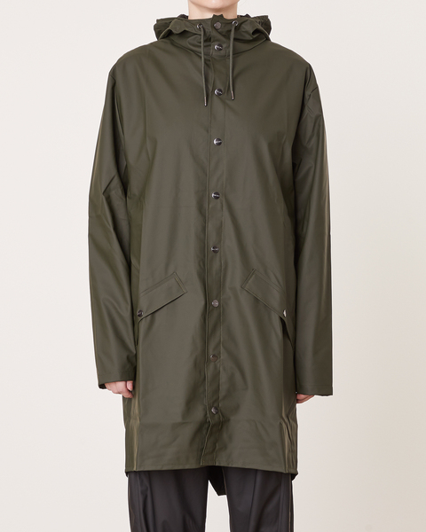 Raincoat Long Jacket Grön 1