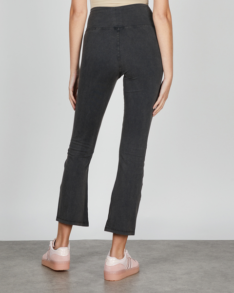 Tights Cropped Blekt/svart 2