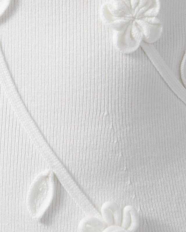 Cult Gaia Topp Emiliana Offwhite L