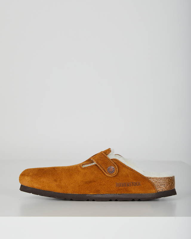 Birkenstock Tofflor Boston Fur Mink EUR 37
