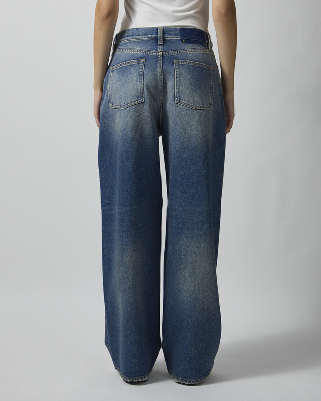 Golden Goose Deluxe Brand Jeans Golden Melody Boyfriend Denim Washed Blue 28