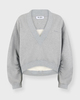 The Attico Sweatshirt faded grey Grey melange IT 44 (EUR 40)