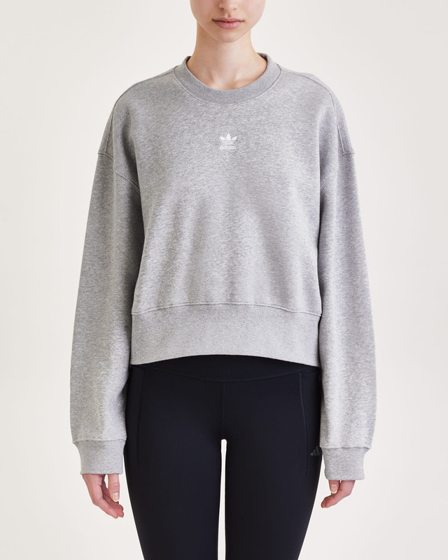 Adidas Sweatshirt Essentials Crew Grå XL
