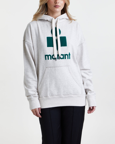 Sweatshirt Mansel Offwhite/blå 2