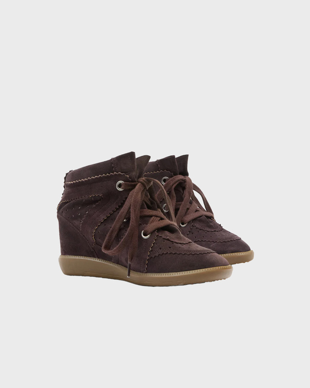 Isabel Marant Sneakers Bobby Chokladbrun EUR 39