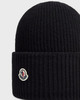 Moncler Mössa Wool UNI Svart ONESIZE