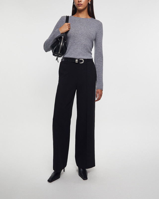 Almada Label Tröja Awa Crewneck Grå XL