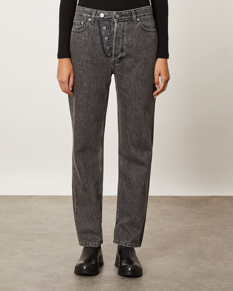 Jeans Quilt Denim Grey 1