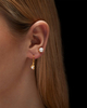 Maria Nilsdotter Earring Tiny Claw Pearl Guld ONESIZE