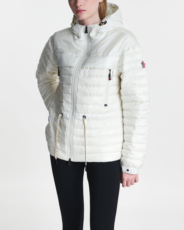 Moncler Grenoble Jacket Eibing Short Down Offwhite MONCLER 3 (M/L)