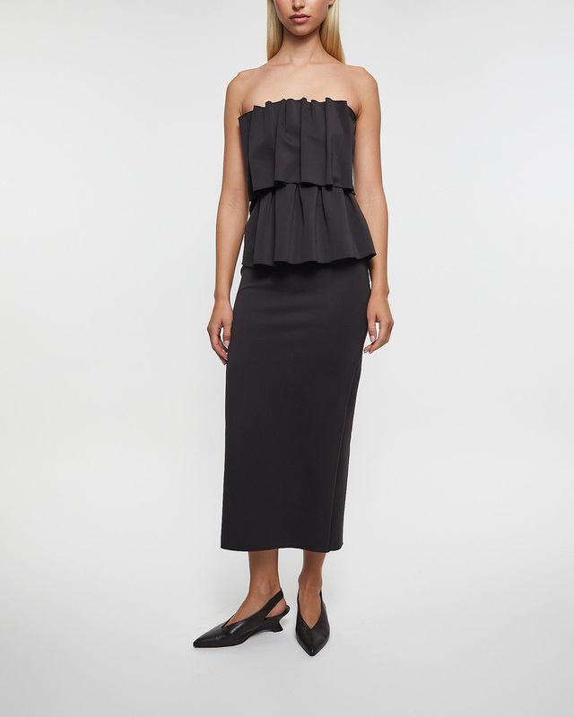 Dagmar Klänning Sculpted Slim Chocolate 40