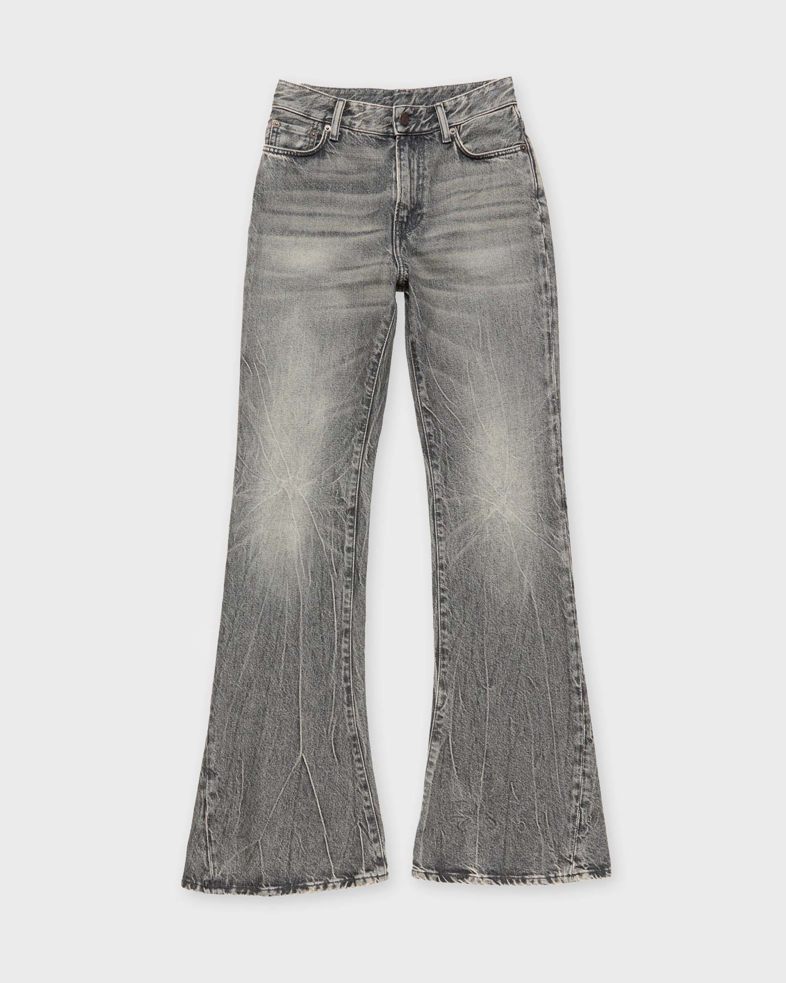 Acne Studios Women's Washed Black Jeans 2025F M