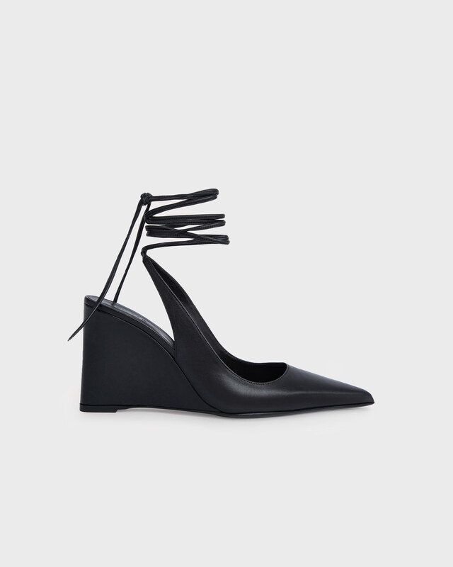 By Far Pumps Vaughn Black Nappa Leather Black EUR 41