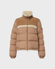 Moncler Dunjakke Aurore Brown MONCLER 2 (M)