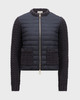 Moncler Kofta Padded Cotton Zip-Up Blå L