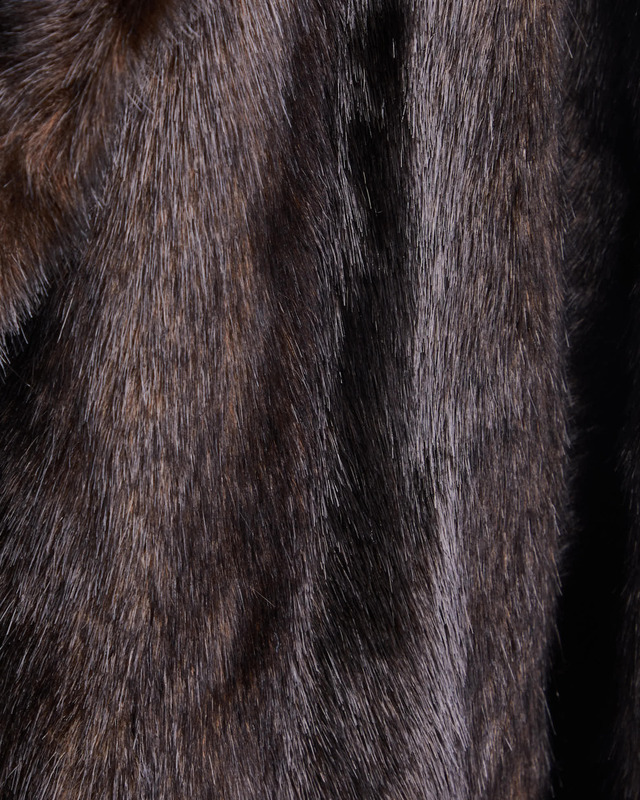 By Malina Jacka Elaina Faux Fur Cappuccino  XS