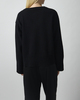 Dagmar Genser Soft Wool Scoop Knit Svart S