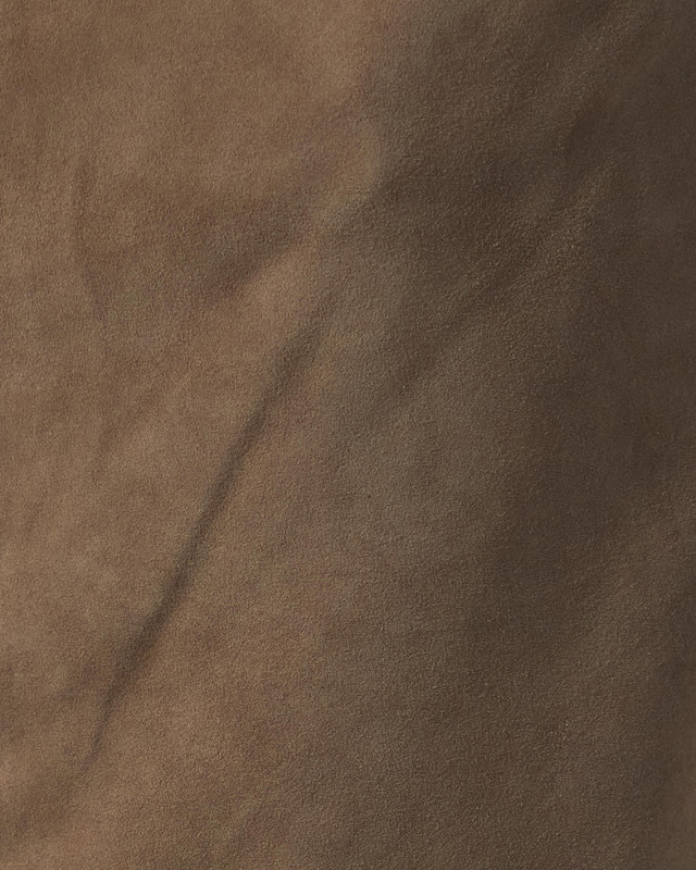 ROTATE Birger Christensen Skirt Suede Midi Pencil Beige 36