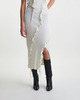 Acne Studios Kjol Ribbed Ruffle Ecru XS